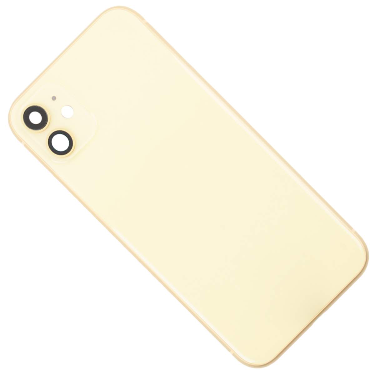 

Корпус для iPhone 11 (1 Sim) желтый (OEM)