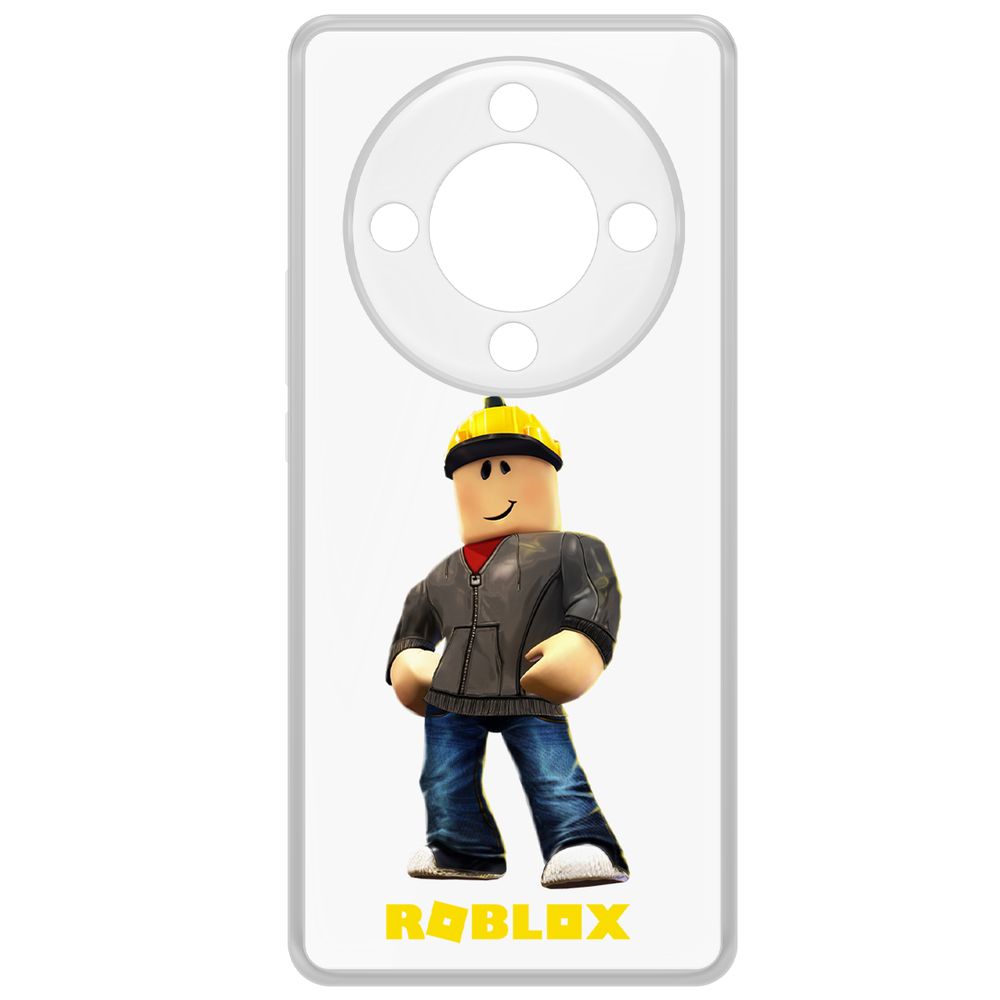 

Чехол-накладка Krutoff Clear Case Roblox-Строитель для Honor X9b, Прозрачный