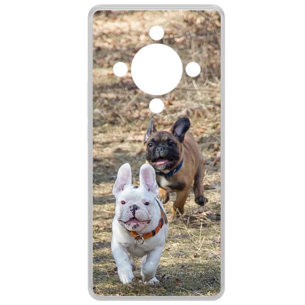 

Чехол-накладка Krutoff Clear Case Догонялки для Honor X9b, Прозрачный