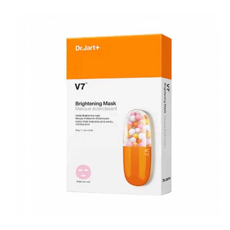 Dr.Jart++ Осветляющая Маска для лица с витаминным комплексом V7 BRIGHTENING MASK 5шт