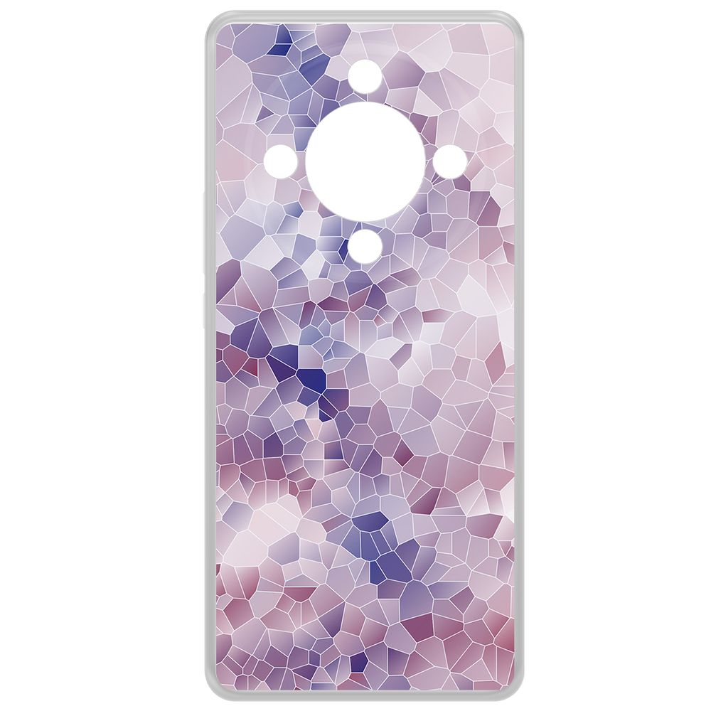 

Чехол-накладка Krutoff Clear Case Витраж 2 для Honor X9b, Прозрачный