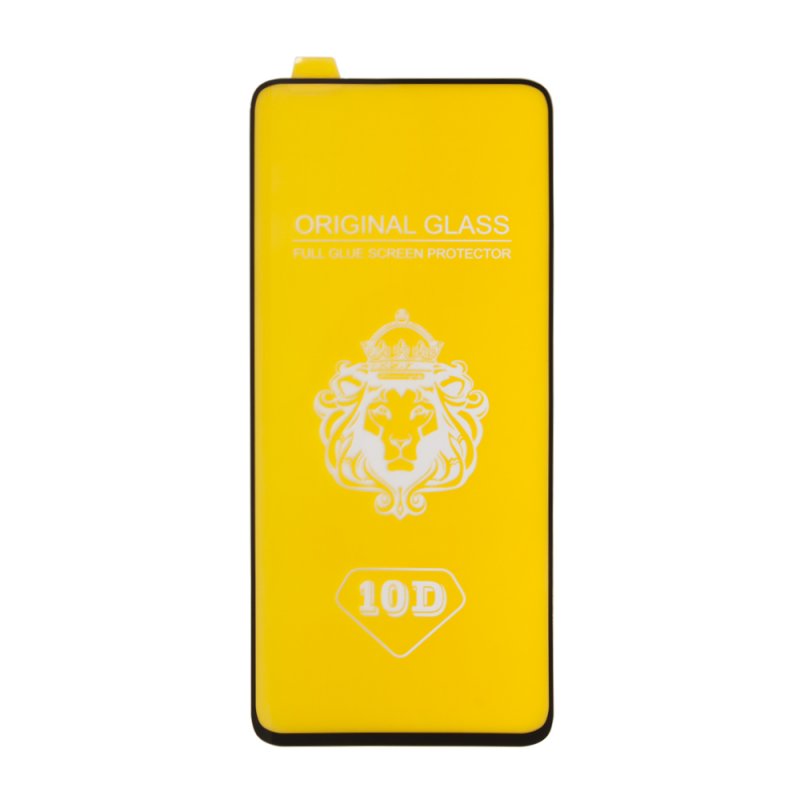 фото Защитное стекло для samsung a80 full glue original glass 10d 0,3 мм yellow lp