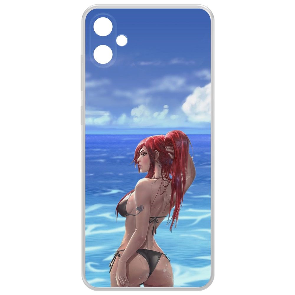 

Чехол-накладка Krutoff Clear Case Купальник женский для Samsung Galaxy A05, Прозрачный