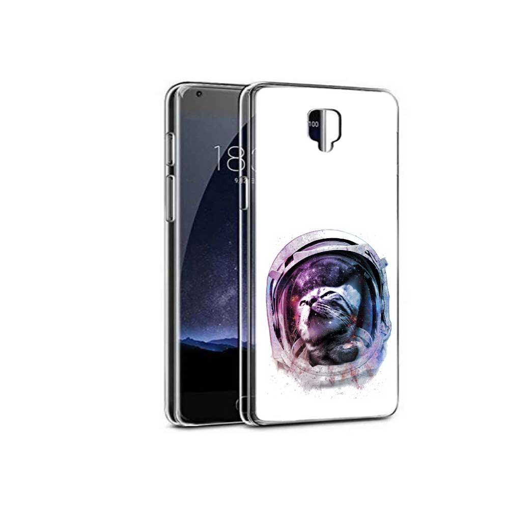 

Чехол MyPads Tocco для OnePlus 3 кот в шлеме (PT47261.124.396), Прозрачный, Tocco