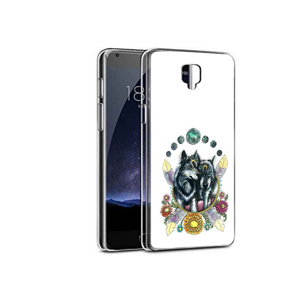 

Чехол MyPads Tocco для OnePlus 3 красивые волки абстракция (PT47261.124.408), Прозрачный, Tocco