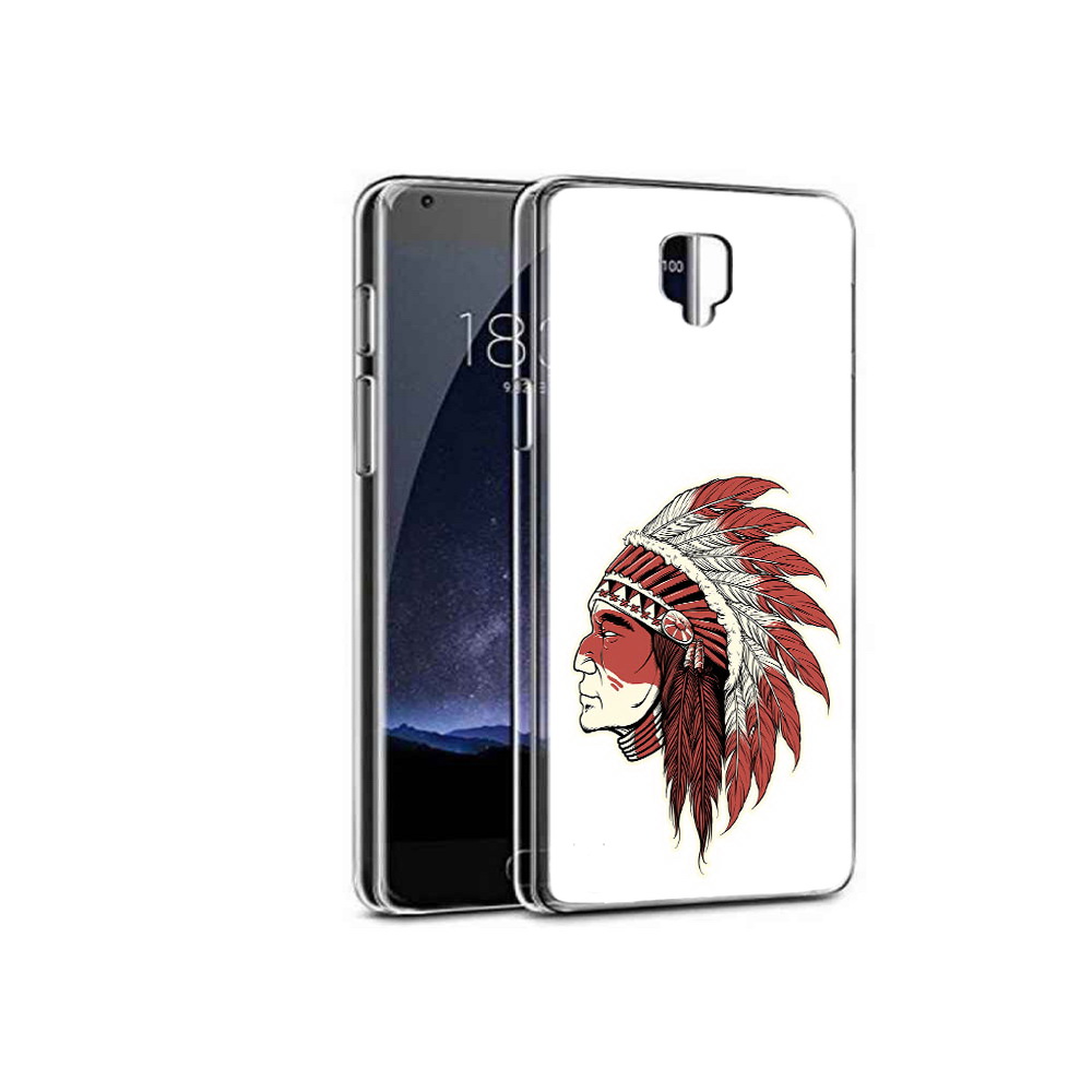 

Чехол MyPads Tocco для OnePlus 3 красный индеец (PT47261.124.411), Прозрачный, Tocco