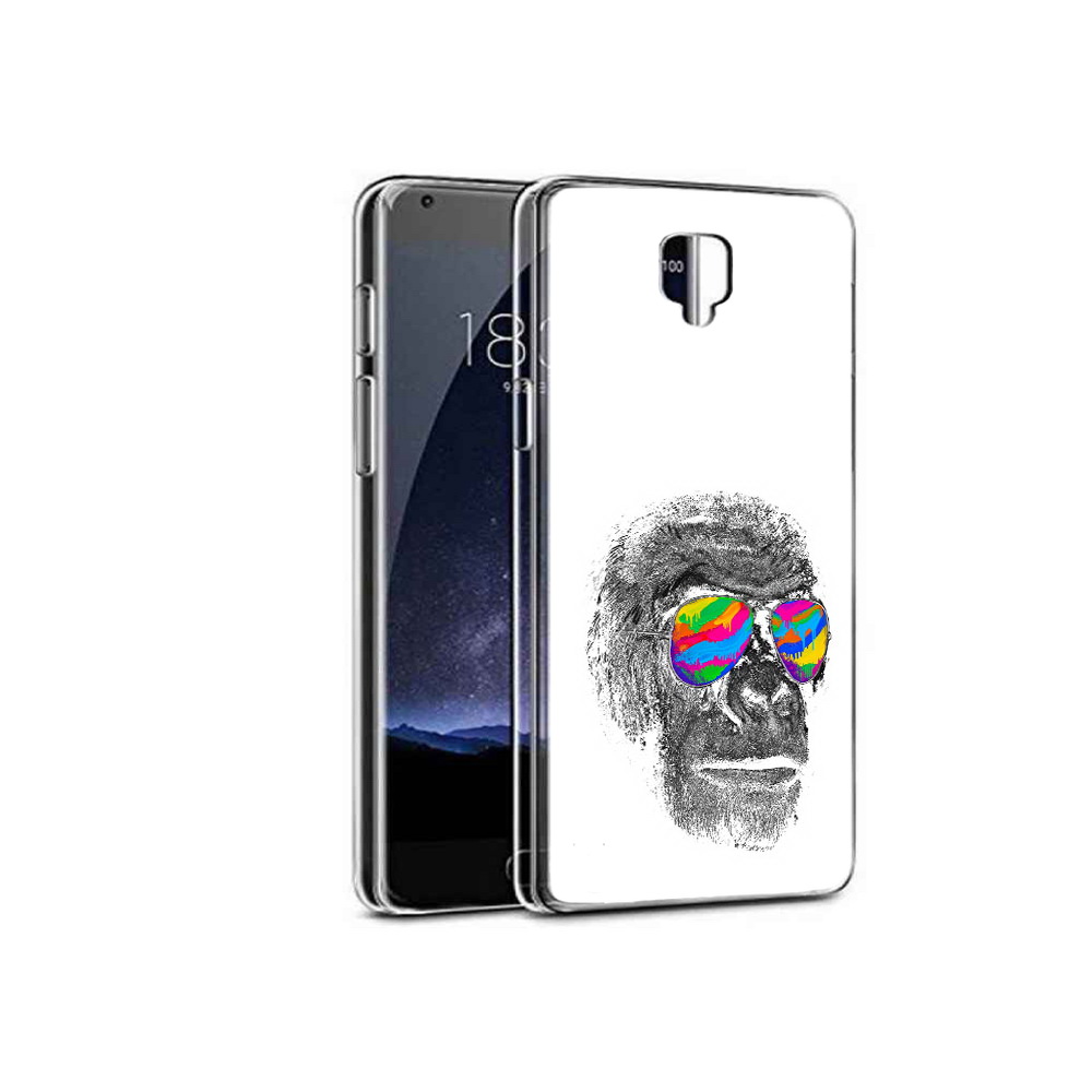 

Чехол MyPads Tocco для OnePlus 3 крутая обезьяна в очках (PT47261.124.422), Прозрачный, Tocco