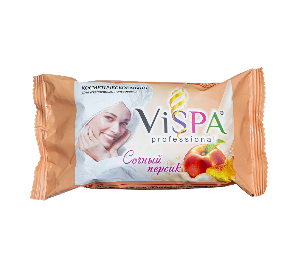 Мыло косметическое ViSPA Professional Сочный персик, 170 г