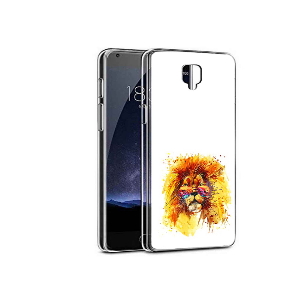 

Чехол MyPads Tocco для OnePlus 3 лев в очках (PT47261.124.436), Прозрачный, Tocco
