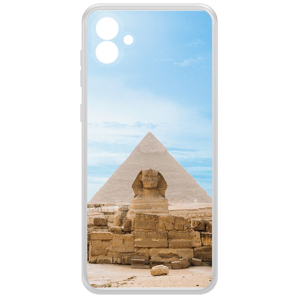 Чехол-накладка Krutoff Clear Case Египет, Сфинкс для Samsung Galaxy A04e (A042)