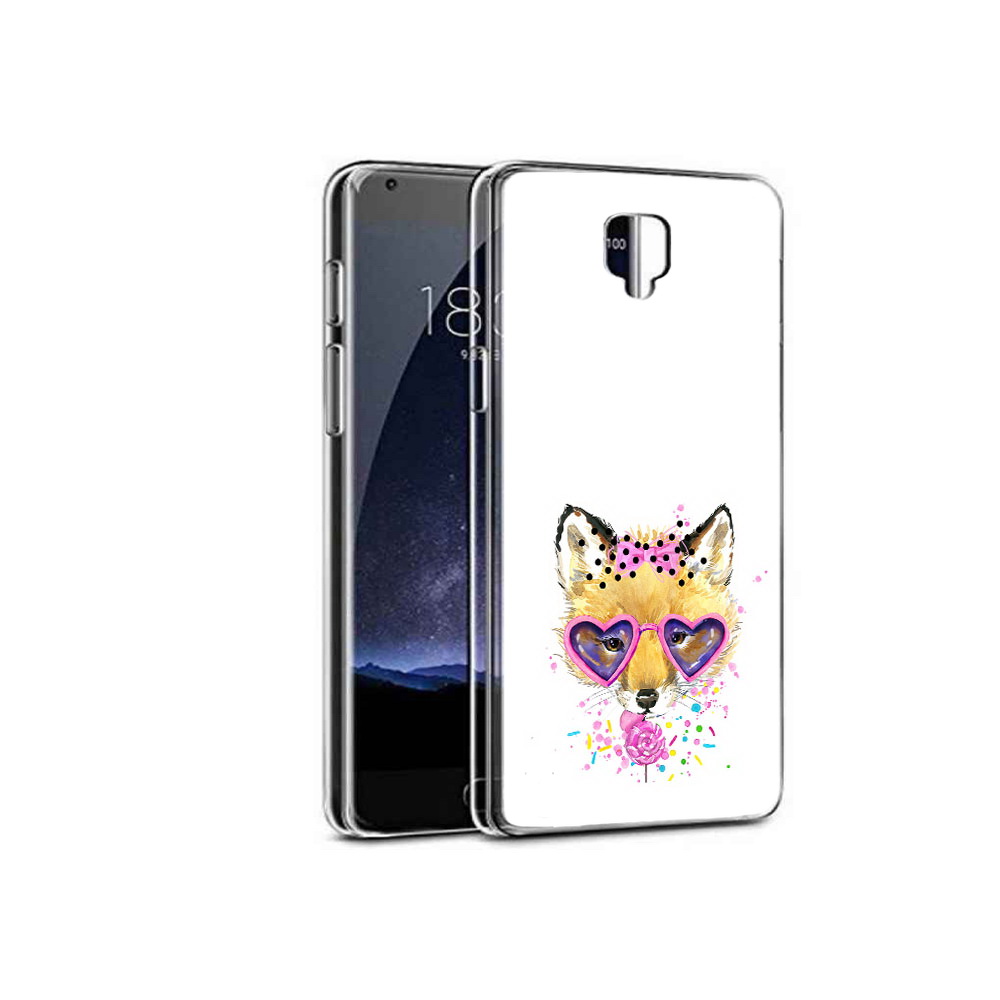 

Чехол MyPads Tocco для OnePlus 3 лисенок с бантиком (PT47261.124.441), Прозрачный, Tocco