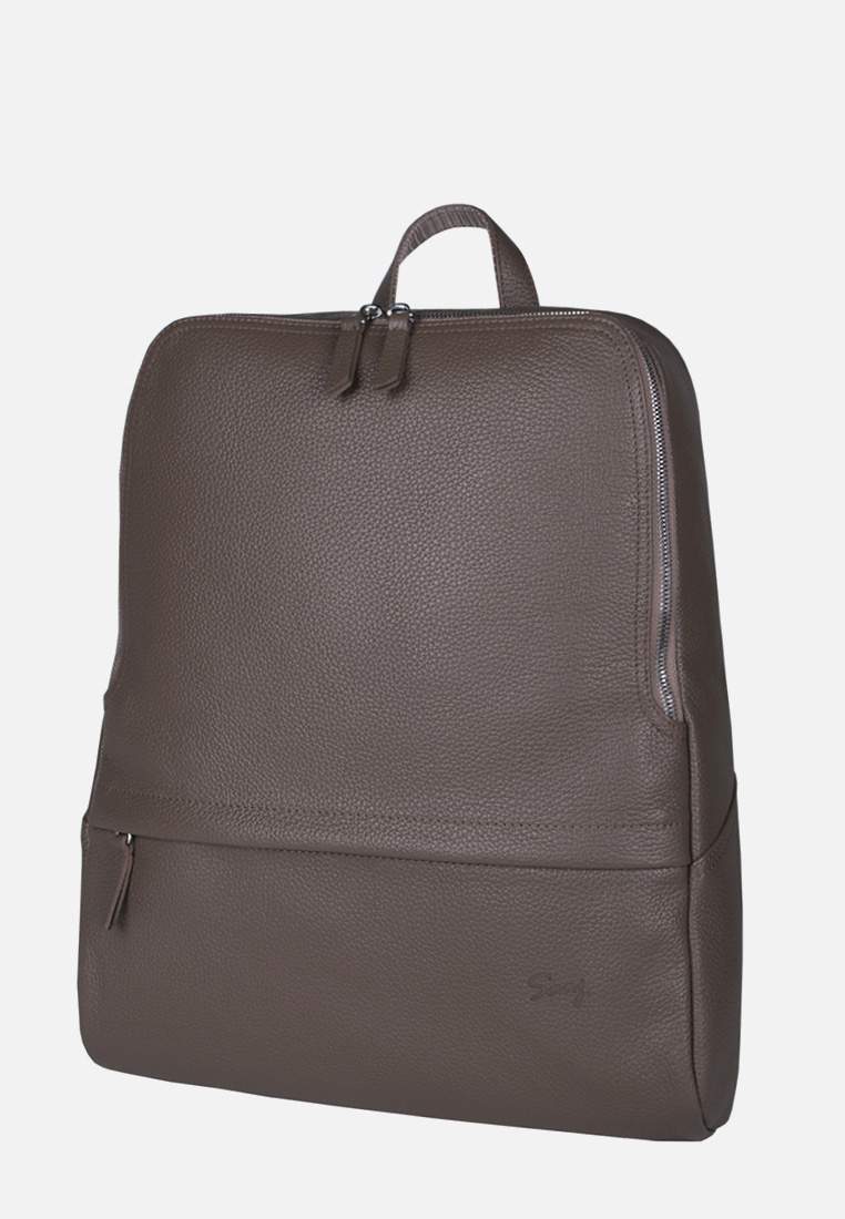 Рюкзак женский SAAJ SMB151 темный тауп, 39х31х10,5 см