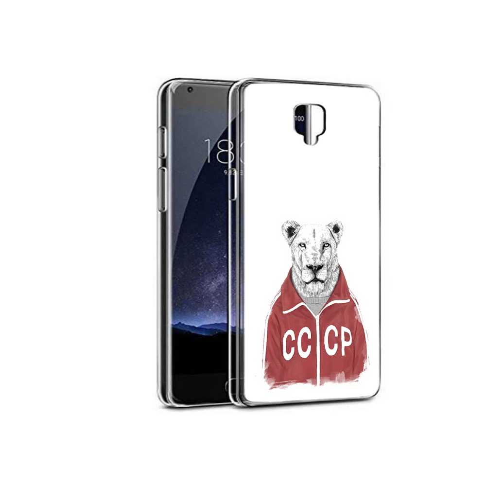 

Чехол MyPads Tocco для OnePlus 3 львица ссср (PT47261.124.450), Прозрачный, Tocco
