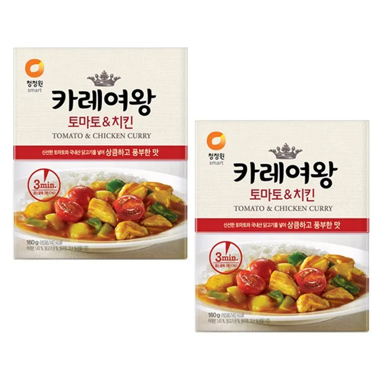 Дрессинг с томатом и курицей для риса Карри Daesang (2 шт. по 160 г)
