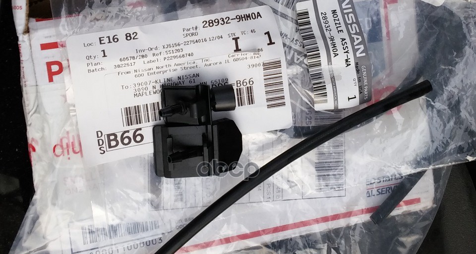 

Форсунка стеклоомывателя NISSAN 28932-9HM0A
