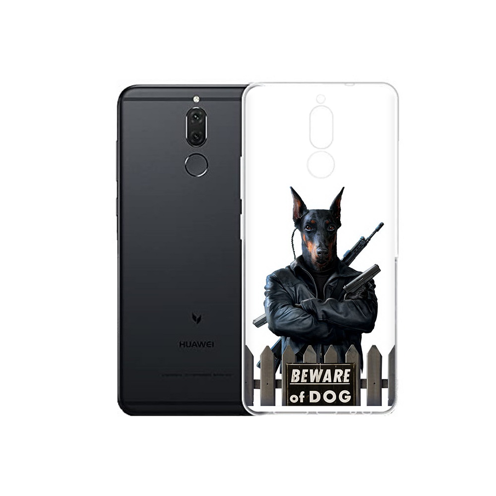 

Чехол MyPads Tocco для Huawei Nova 2i доберман (PT92543.64.332), Прозрачный, Tocco