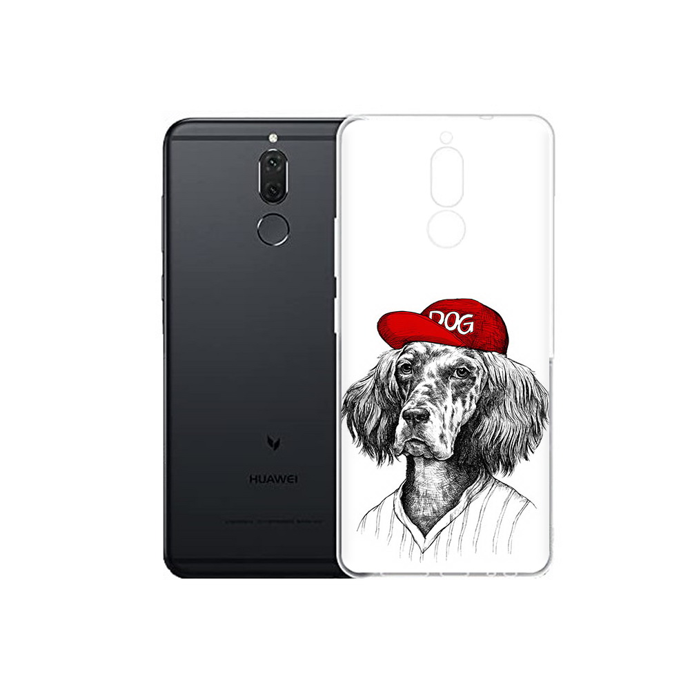 

Чехол MyPads Tocco для Huawei Nova 2i дог (PT92543.64.333), Прозрачный, Tocco