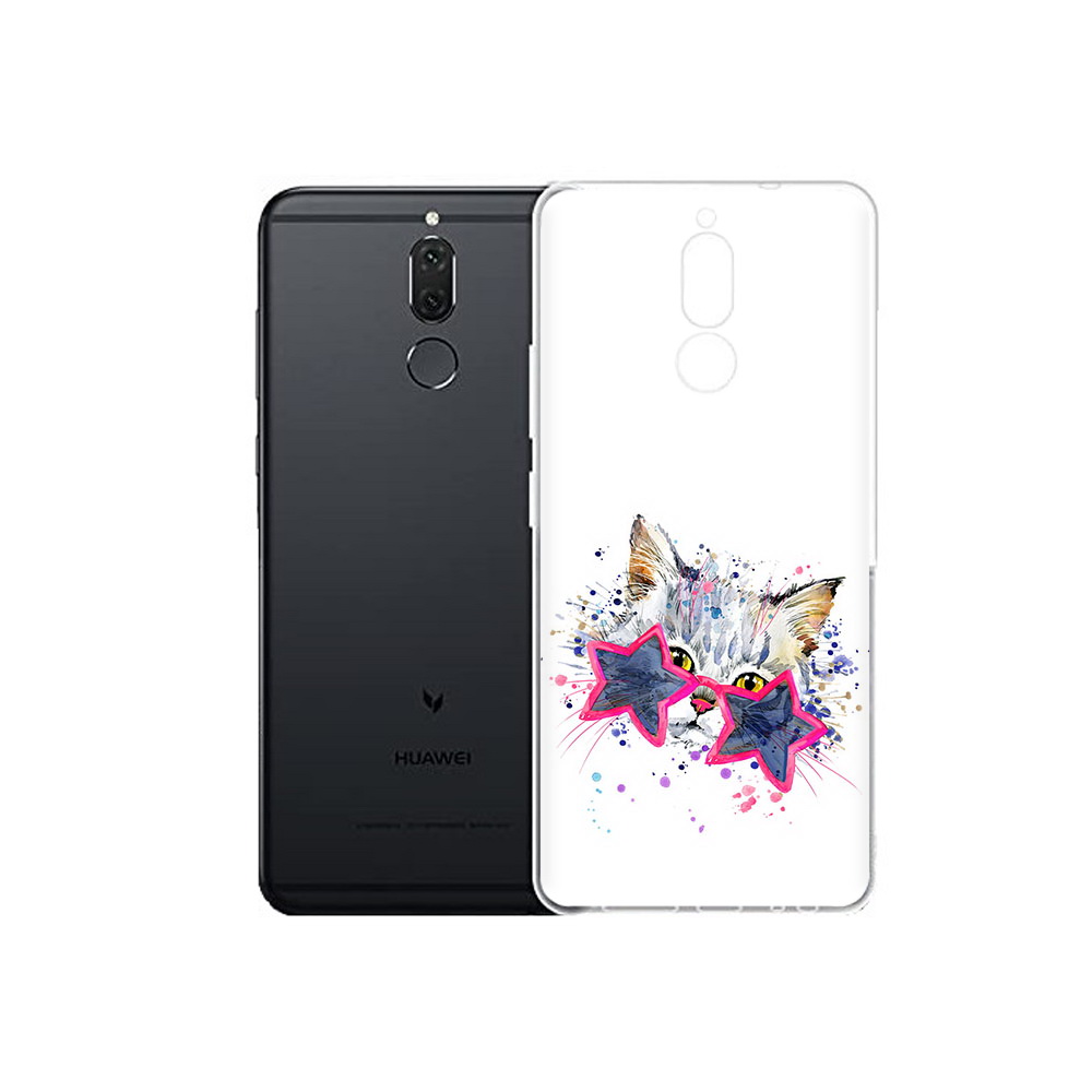 

Чехол MyPads Tocco для Huawei Nova 2i звездные очки (PT92543.64.353), Прозрачный, Tocco
