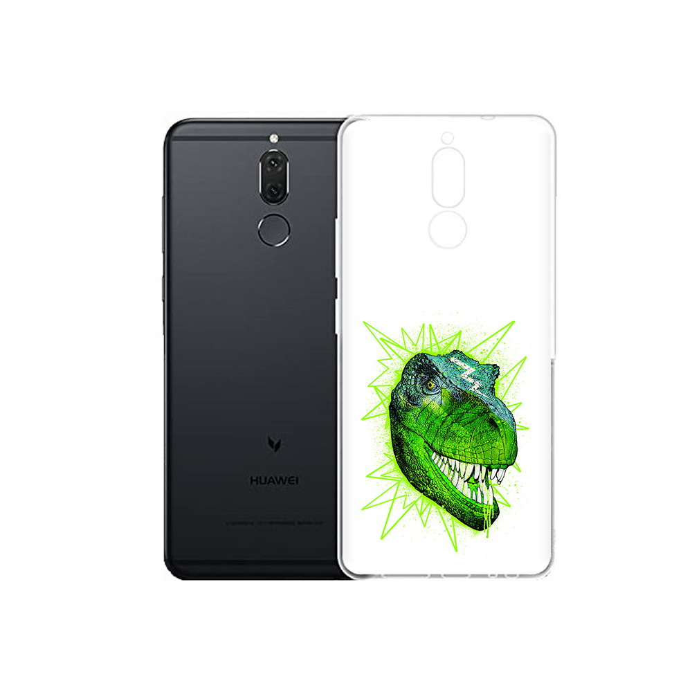 Чехол MyPads Tocco для Huawei Nova 2i зеленый динозавр (PT92543.64.358)