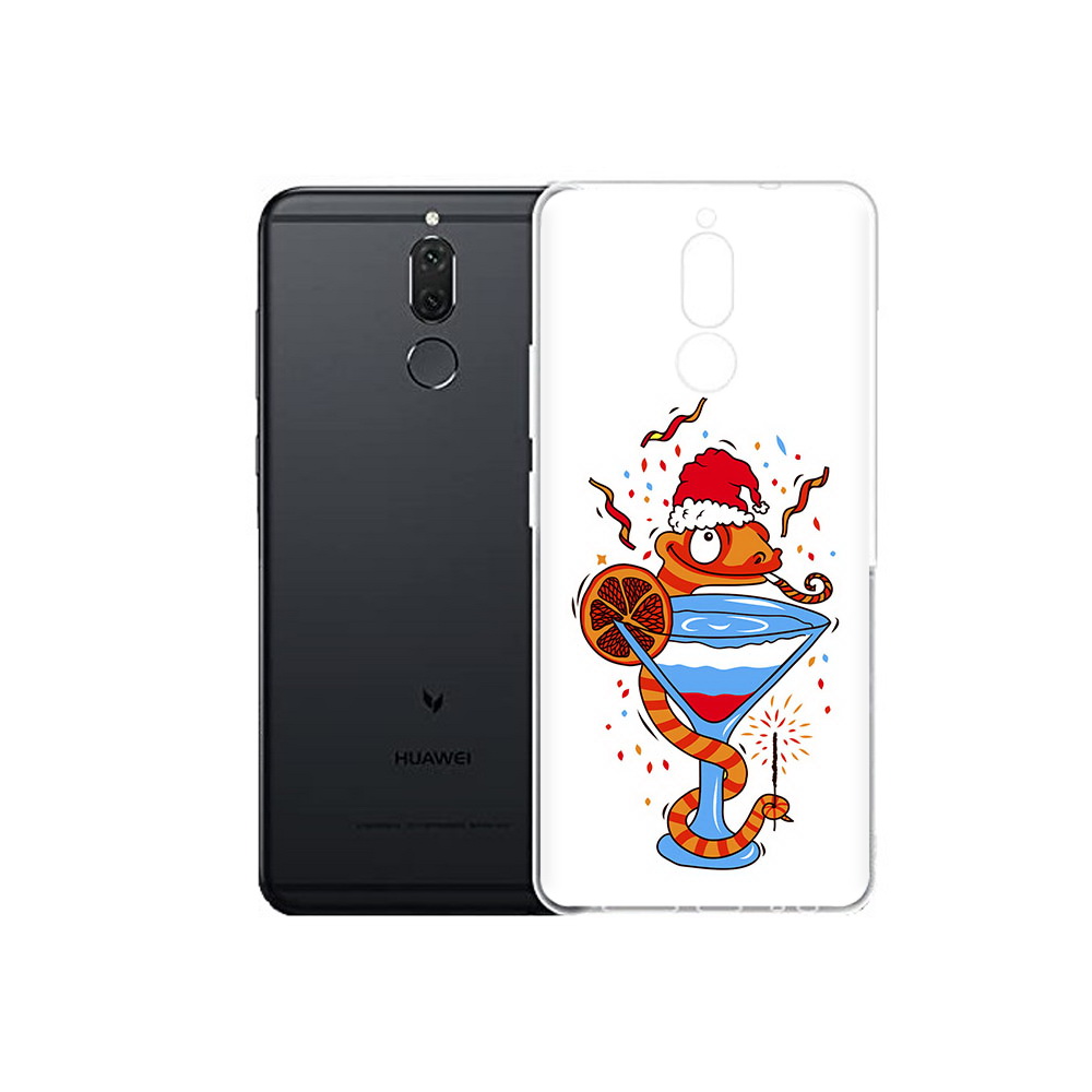 

Чехол MyPads Tocco для Huawei Nova 2i змейка (PT92543.64.364), Прозрачный, Tocco