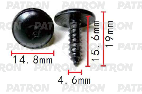 Винт металлический Audi,Seat,Skoda,Volkswagen применяемость: Винт M4.8X16