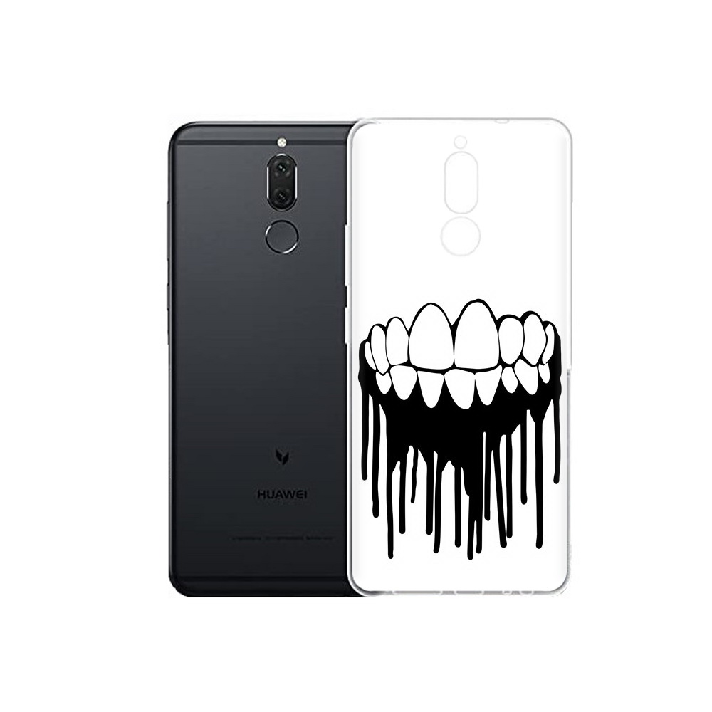 

Чехол MyPads Tocco для Huawei Nova 2i зубы (PT92543.64.372), Прозрачный, Tocco