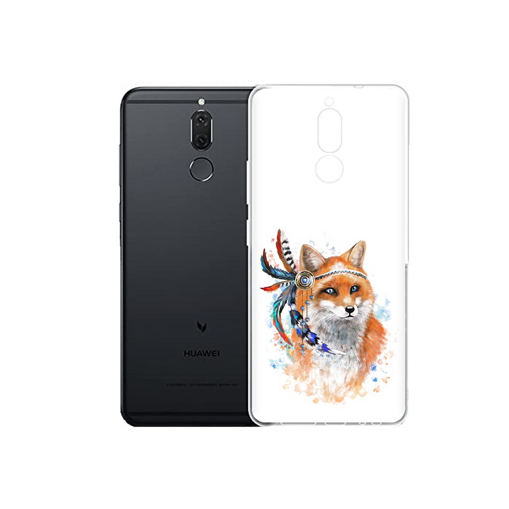 

Чехол MyPads Tocco для Huawei Nova 2i инду лиса (PT92543.64.377), Прозрачный, Tocco