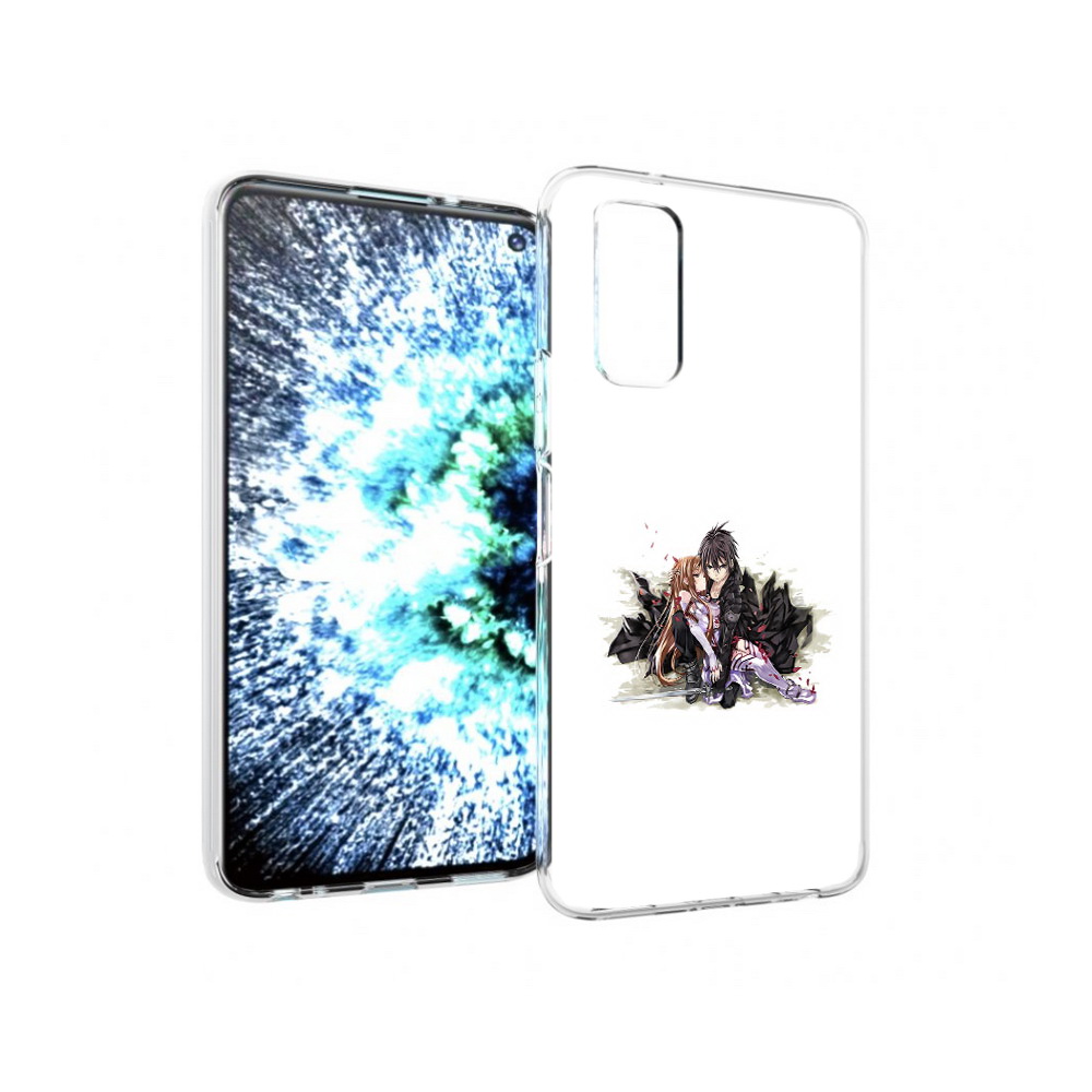

Чехол MyPads Tocco для Vivo IQOO Neo 3 аниме асуна (PT157205.400.222), Прозрачный, Tocco