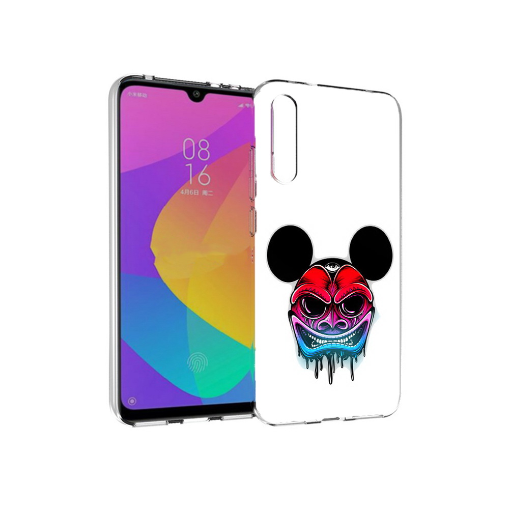 

Чехол MyPads Tocco для Xiaomi Mi CC9e микки в маске (PT134188.271.473), Прозрачный, Tocco