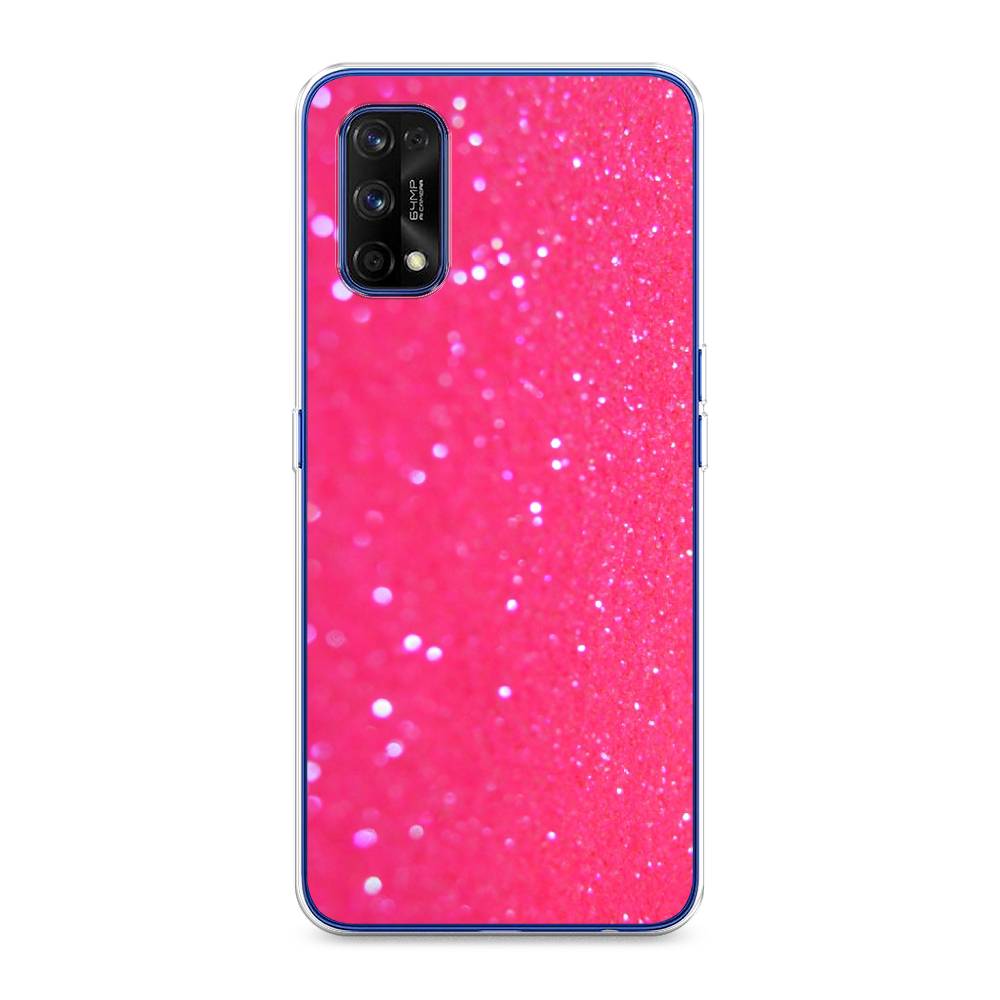 

Чехол Awog "Малиновые блестки рисунок" для Realme 7 Pro