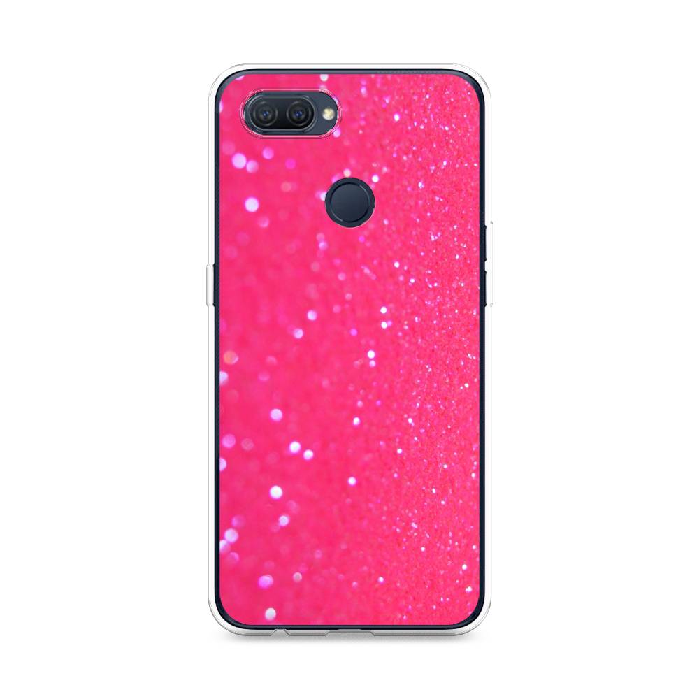 

Чехол Awog "Малиновые блестки рисунок" для Oppo A12