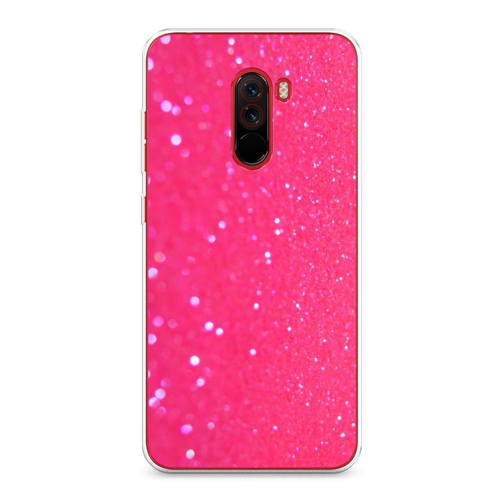 

Чехол Awog "Малиновые блестки рисунок" для Xiaomi Pocophone F1