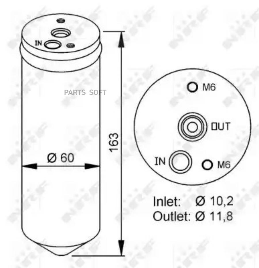 

Осушитель Кондиционера NRF 33222