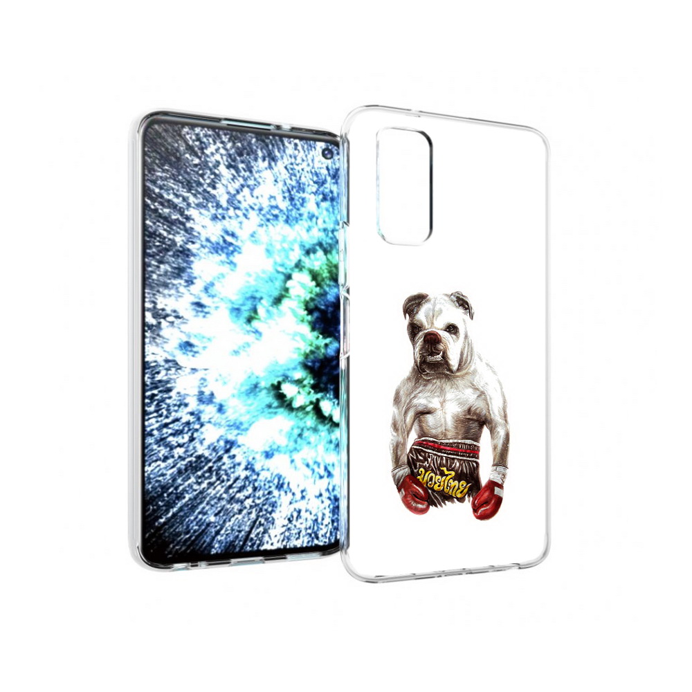 

Чехол MyPads Tocco для Vivo IQOO Neo 3 боксер (PT157205.400.243), Прозрачный, Tocco