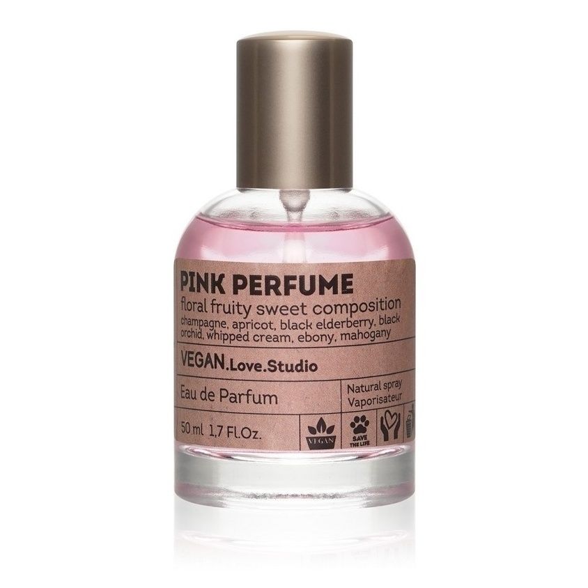 Парфюмерная вода женская Vegan Love Studio Pink Perfume 50 мл 725₽