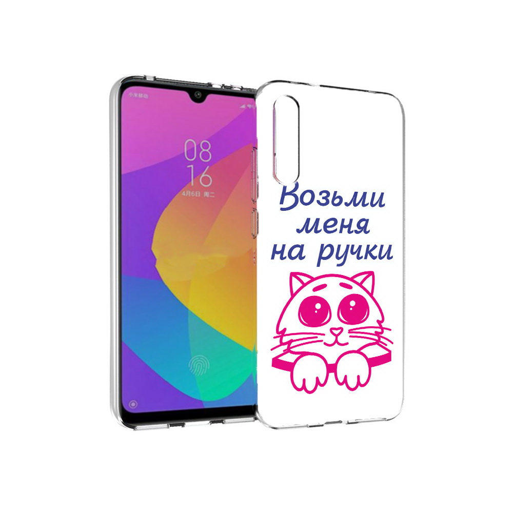

Чехол MyPads Tocco для Xiaomi Mi CC9e мяу (PT134188.271.491), Прозрачный, Tocco