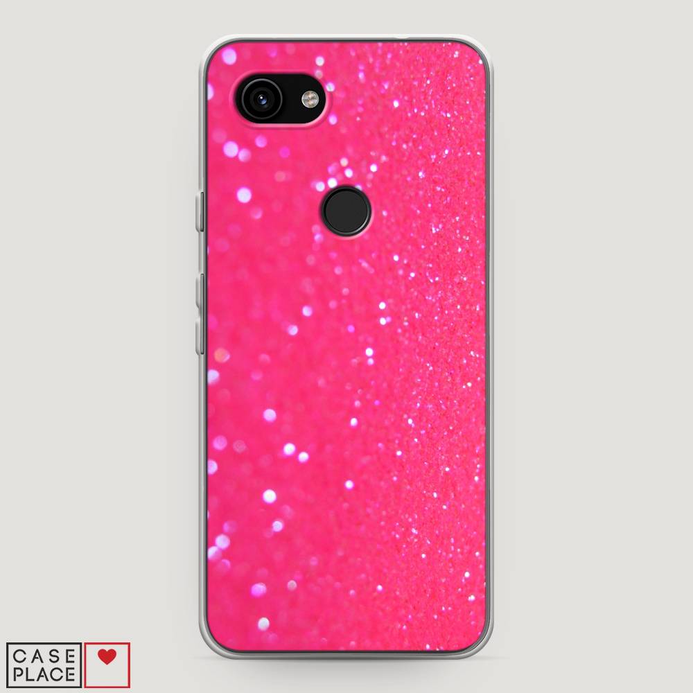 

Чехол Awog "Малиновые блестки рисунок" для Google Pixel 3a