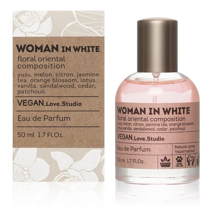 Парфюмерная вода женская Vegan Love Studio Woman in White 50 мл 725₽