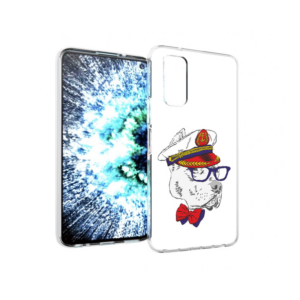 

Чехол MyPads Tocco для Vivo IQOO Neo 3 бульдог (PT157205.400.251), Прозрачный, Tocco