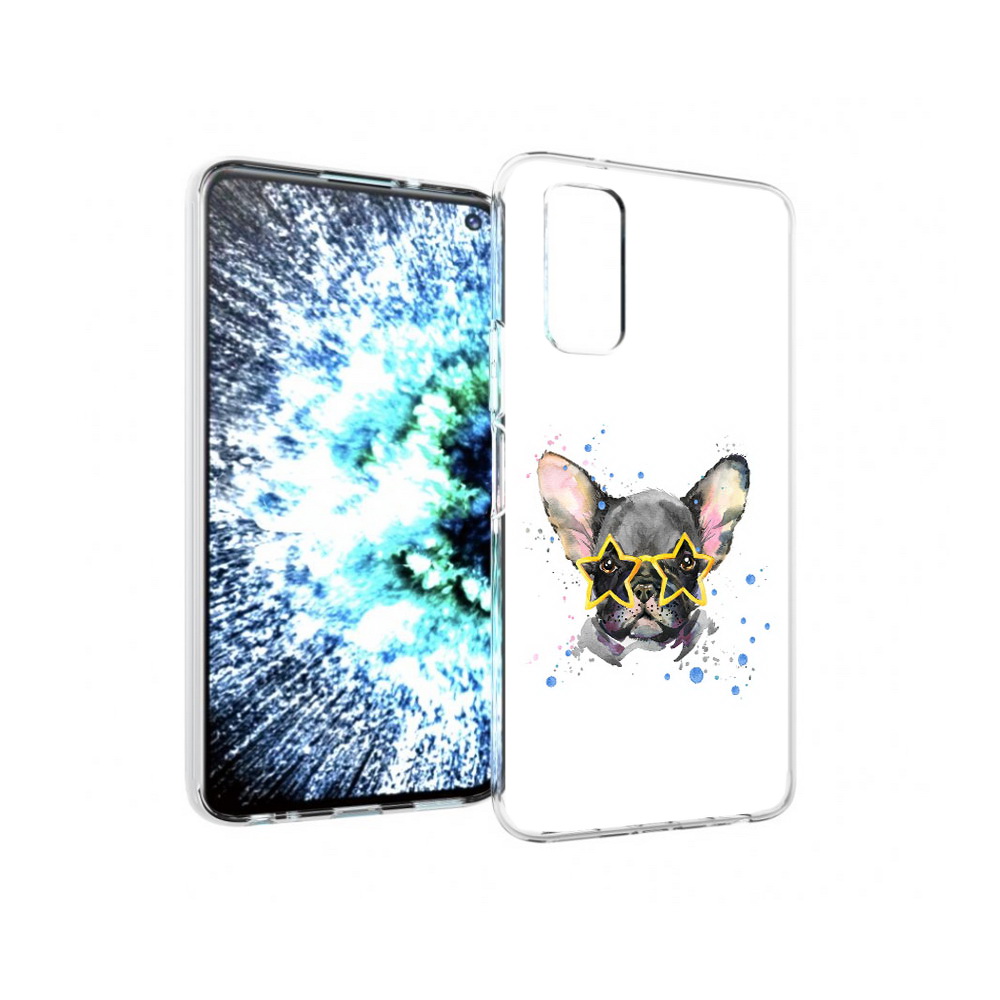 

Чехол MyPads Tocco для Vivo IQOO Neo 3 буля в очках (PT157205.400.252), Прозрачный, Tocco