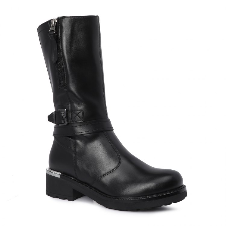 

Полусапоги женские Nero Giardini I014210D_2452370 черные 38 EU, I014210D_2452370