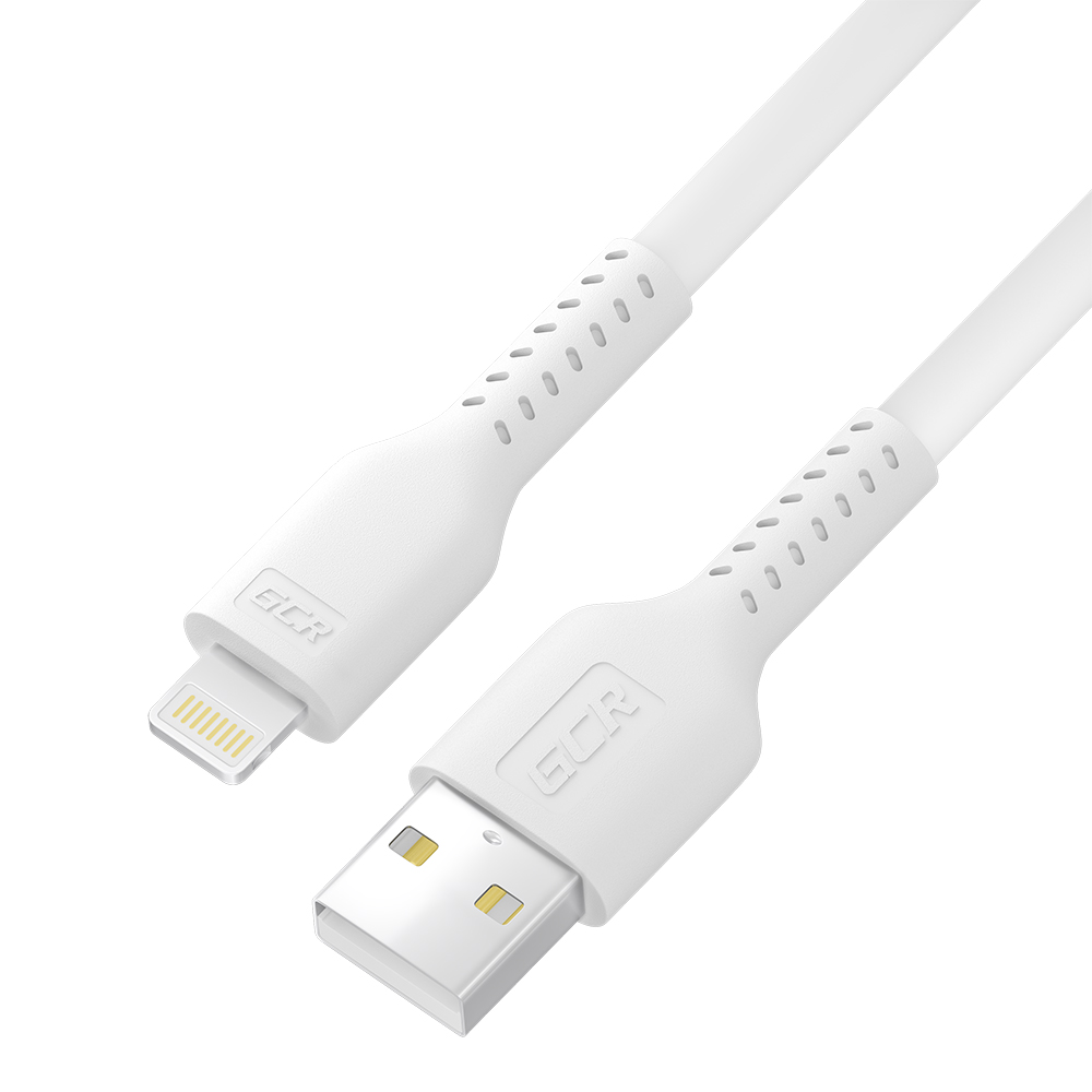 Кабель lightning - usb GCR GCR-IP21 0.5 м белый