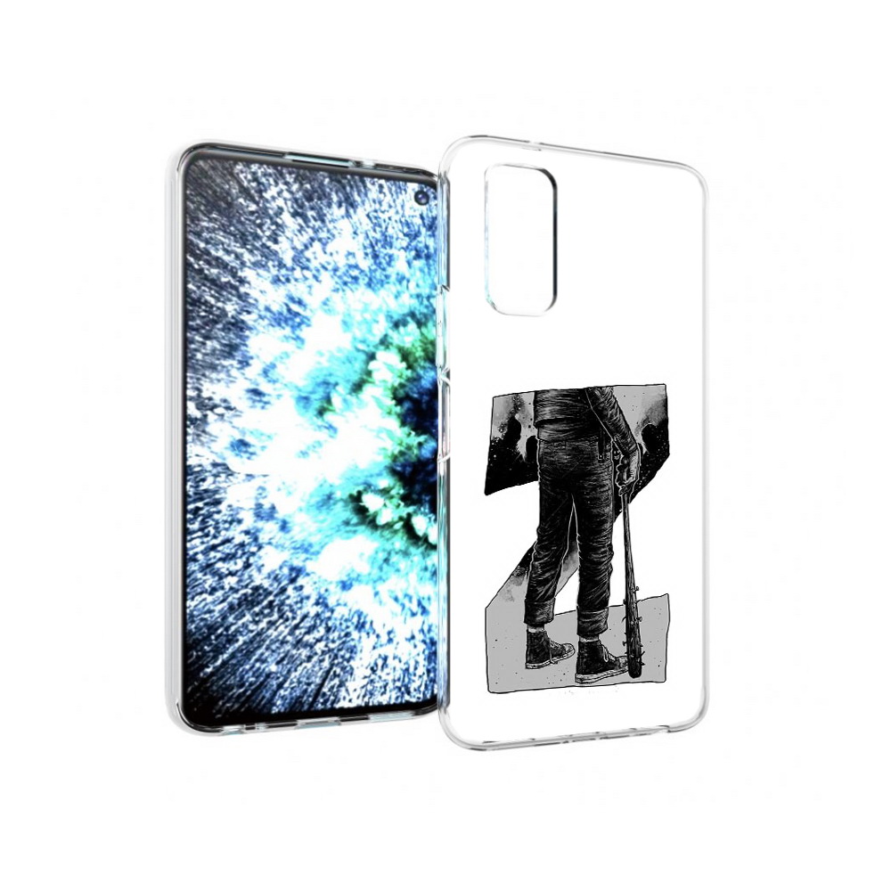 

Чехол MyPads Tocco для Vivo IQOO Neo 3 воин черно белый (PT157205.400.265), Tocco