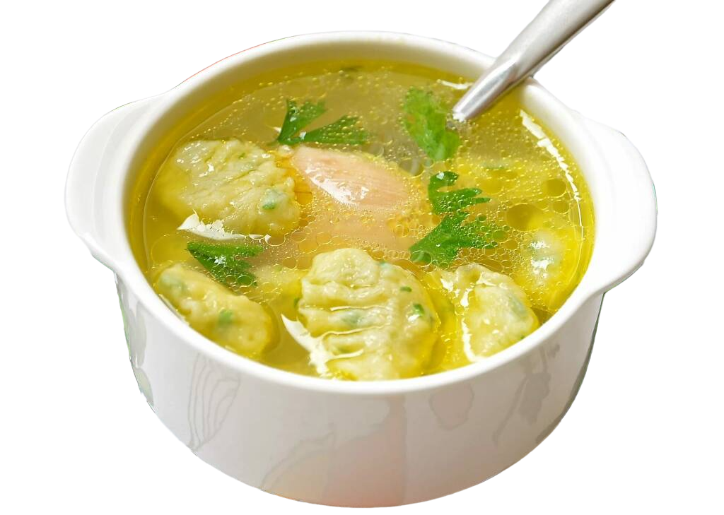 

Суп Командор с клецками +-100 г