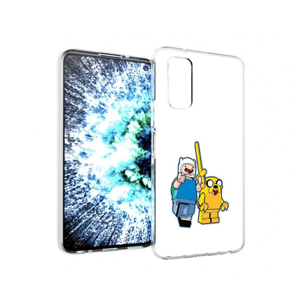 

Чехол MyPads Tocco для Vivo IQOO Neo 3 время приключений лего (PT157205.400.274), Прозрачный, Tocco