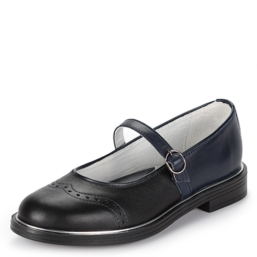 

Туфли для девочек RICONTE KIDS 5-526142201 цв. черный; синий р. 36, 5-526142201