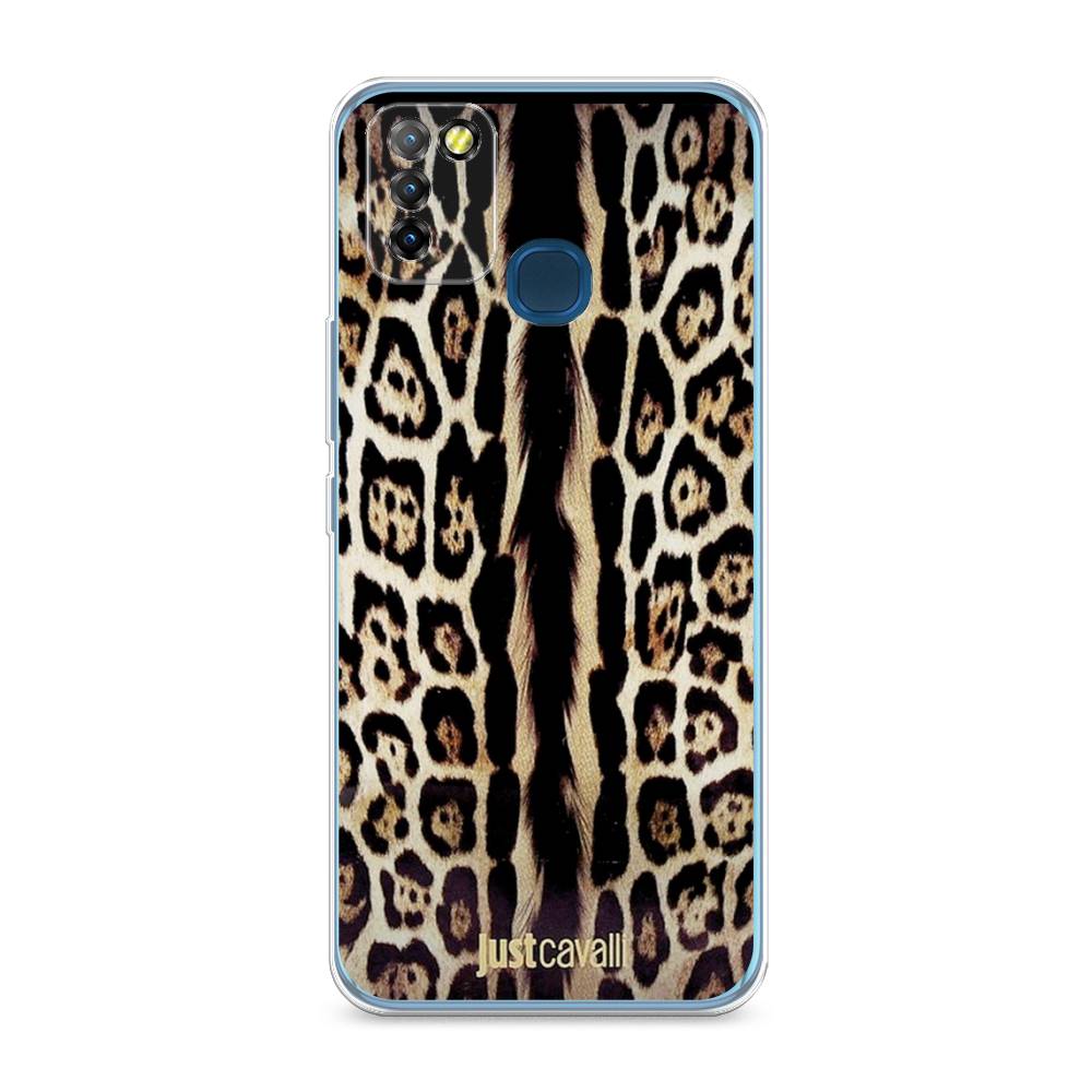 

Чехол на Infinix HOT 10 Lite "Леопард кавалли", Черный;коричневый, 3100350-1