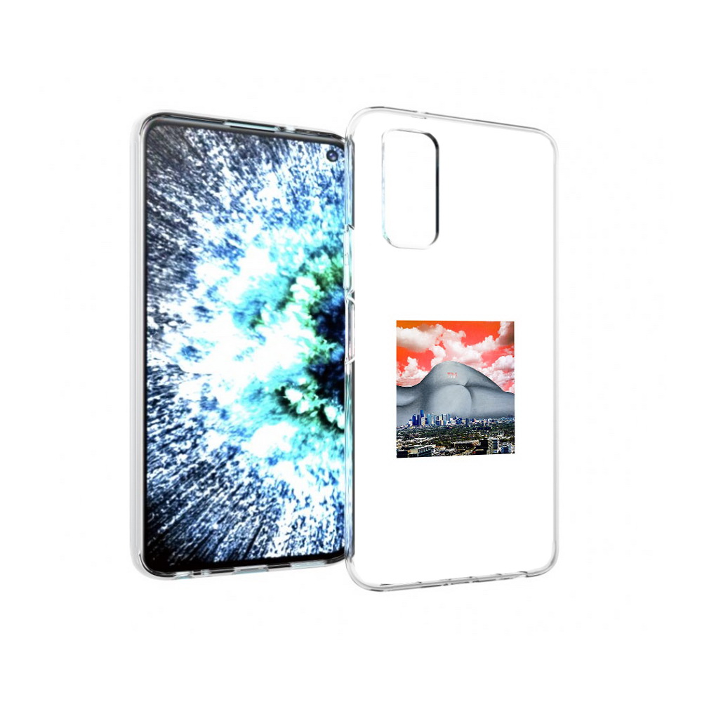 

Чехол MyPads Tocco для Vivo IQOO Neo 3 город с девушкой на фоне (PT157205.400.297), Прозрачный, Tocco