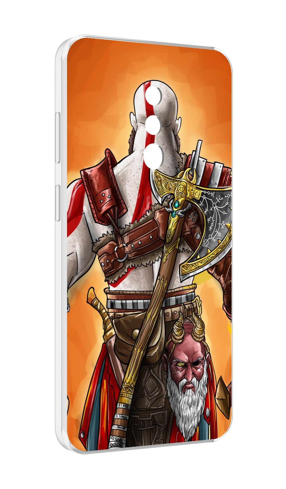 

Чехол MyPads God of War для Blackview BV5200, Прозрачный, Tocco