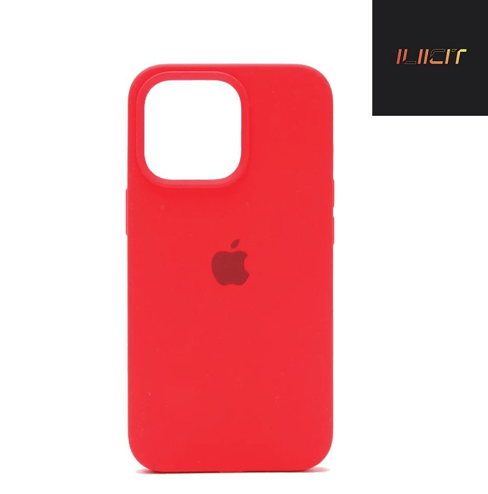 

Чехол iPhone 15 Pro Silicon Сase APL WS (с лого), красный 26 (IS793370)